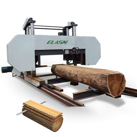 Heavy Duty Horizontal Band Sawmill Wood Planer Machine