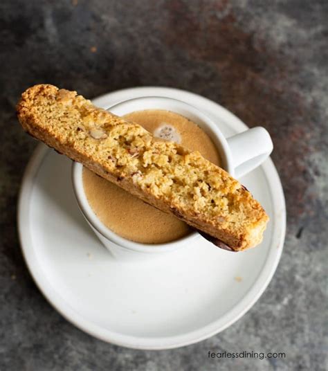 Easy And Delicious Crunchy Gluten Free Almond Biscotti Fearless Dining