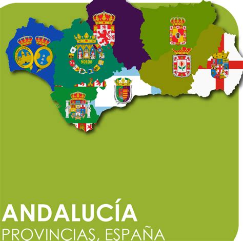 Banderas De Las Provincias De Andaluc A En