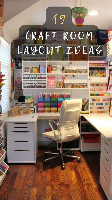 19 Craft Room Layout Ideas to Spark Creativity - How Can This