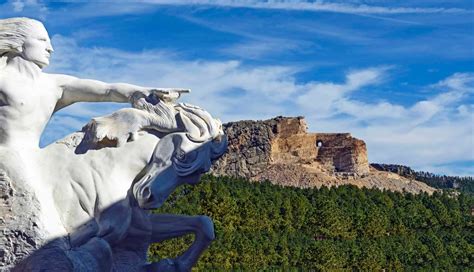 A brief look at the Crazy Horse Memorial taking shape in South Dakota