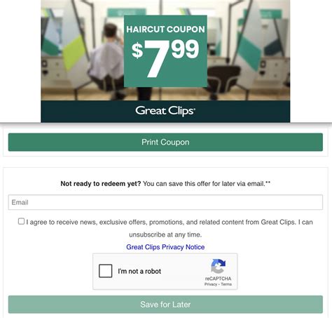 Great Clips 799 Haircut Coupon Code January 2026 Printable Codes