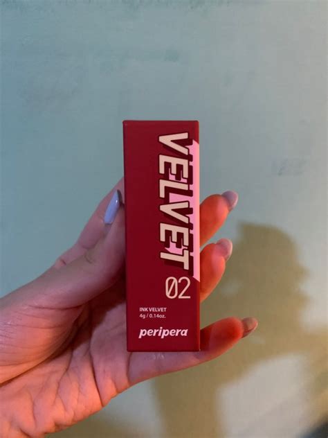 Peripera Ink Velvet Lip Tint In Shade 02 Deep Celeb Rose Beauty