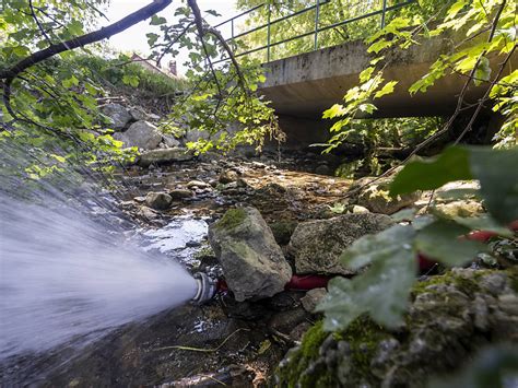 Le Canton De Gen Ve Injecte De L Eau Potable Dans La Drize