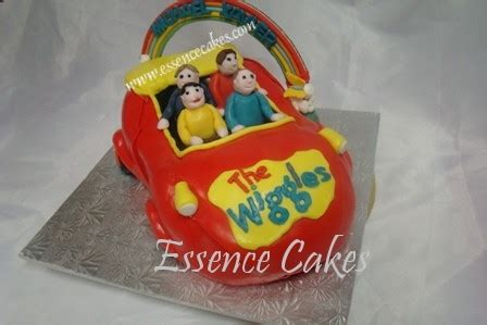 Essence of Cakes: It's the Wiggles Big Red Car Cake