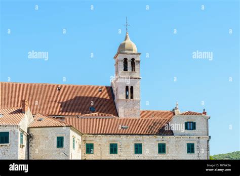 Architecture Of The Old Town Of Sibenik Croatia Stock Photo Alamy