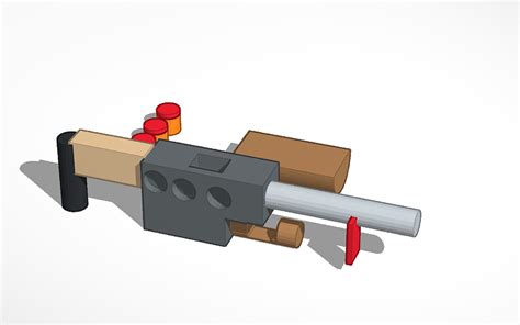 3d Design Heavy Shotgun Tinkercad