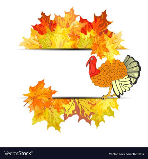 Thanksgiving Royalty Free Vector Image - VectorStock