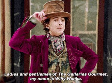 Wonka Timothee Chalamet GIF - Wonka Timothee chalamet Willy wonka - Discover & Share GIFs