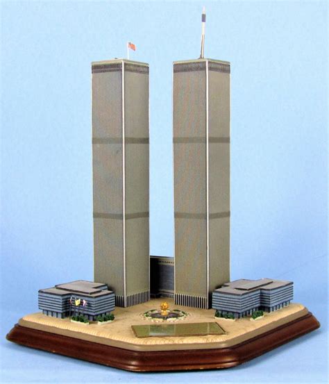 Twin Towers Diorama Atelier Yuwa Ciao Jp