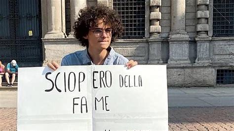 Francesco 16 Anni In Sciopero Della Fame Contro Il Cambiamento