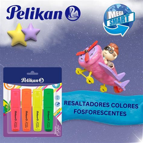 Resaltador Pelikan Flash MegaSmart