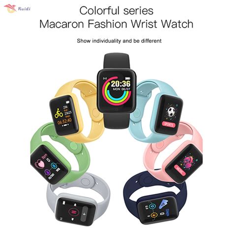 Nova Quente Colors Y Smartwatch Prova D Gua Usb Esportivo