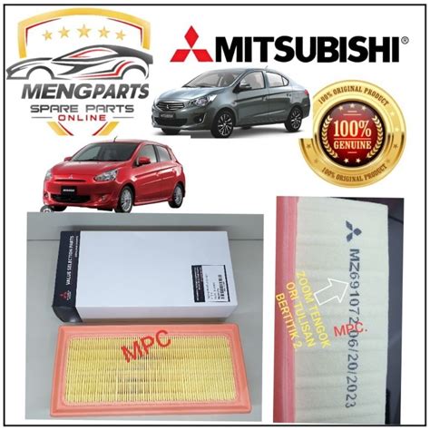 ORIGINAL MITSUBISHI ATTRAGE A13A MIRAGE A03A AIR FILTER PERNAPIS UDARA