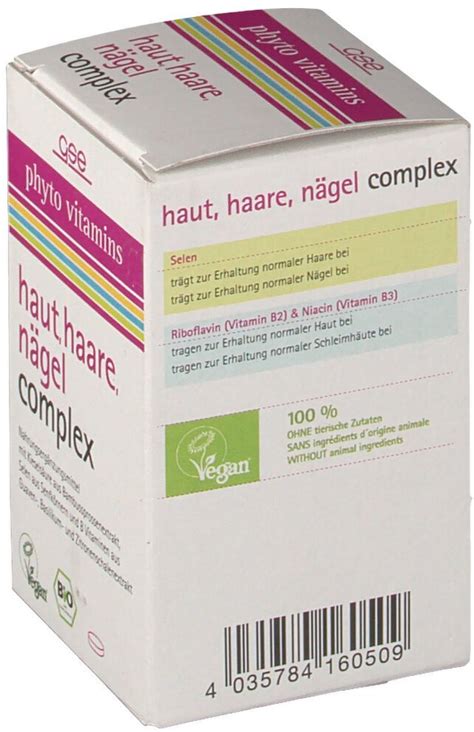 GSE Phyto Vitamins Haut Haare Nägel Complex Bio Tabletten 60 Stk