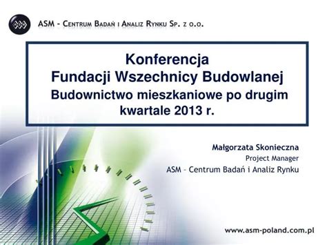 PPT Konferencja Fundacji Wszechnicy Budowlanej Budownictwo