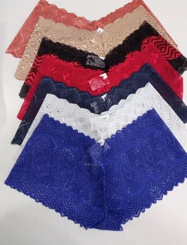 Kit Caleçon Short Em Renda Sex Lingerie Plus Size Parcelamento sem juros