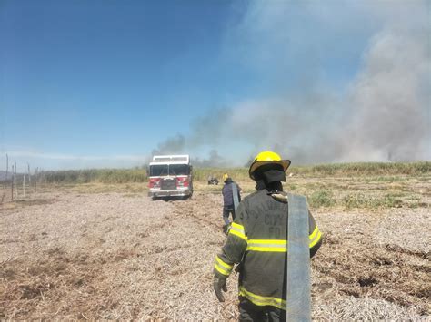 Contin An Labores De Emergencia Frente Al Incendio En La Laguna De