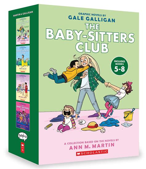 The Baby Sitters Club Graphic Novels Boxed Set By Ann M Martin