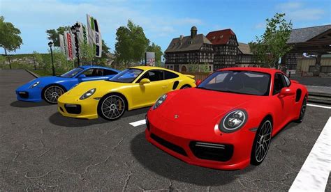 Porsche Turbo S V For Fs Farming Simulator Mod