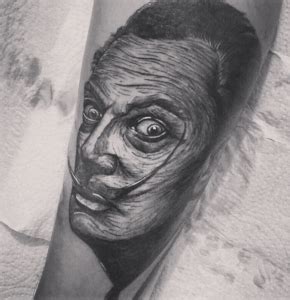 Les 15 Meilleurs Portraits De Salvador Dali TattooMe Le Meilleur