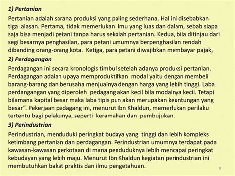 Sejarah Pemikiran Ekonomi Islam Masa Ibnu Khaldun Ppt