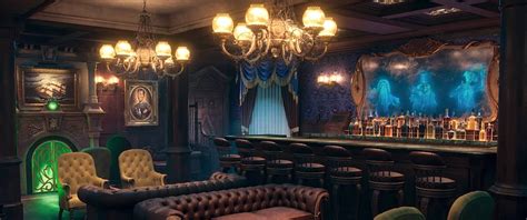 Take A First Look Inside Disney S New Haunted Mansion Bar