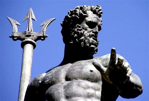 The Mythological Trident Of Neptune Roman God Of The Sea