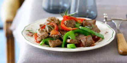 Boeuf Braise Aux Poivrons