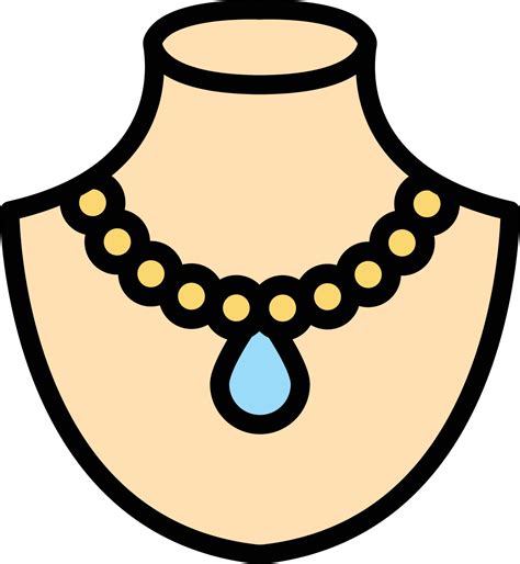 Necklace Vector Icon 21715912 Vector Art At Vecteezy