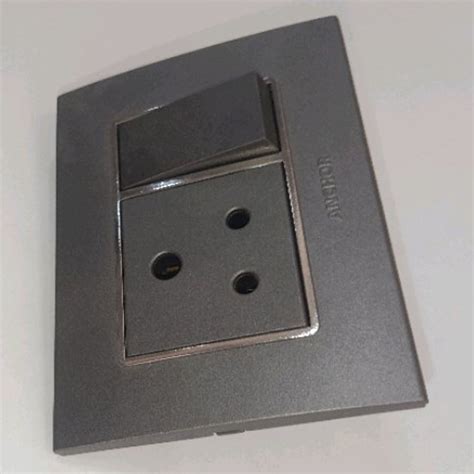 10A Anchor Penta Grey Modular Switch Board At Rs 25 Piece In New Delhi