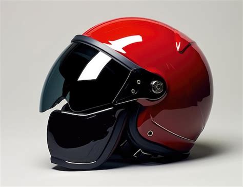 Premium AI Image | The biker helmet