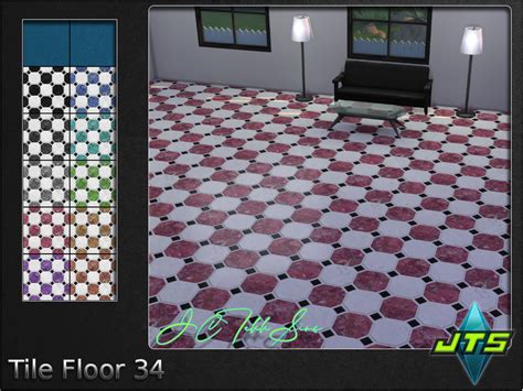 The Sims Resource - Tile Floor 34