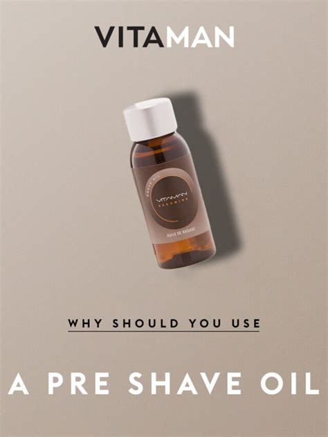 Is Pre Shave Oil Really Necessary Natural Skin And Hair Products For Men Over 40 Vitaman Usa