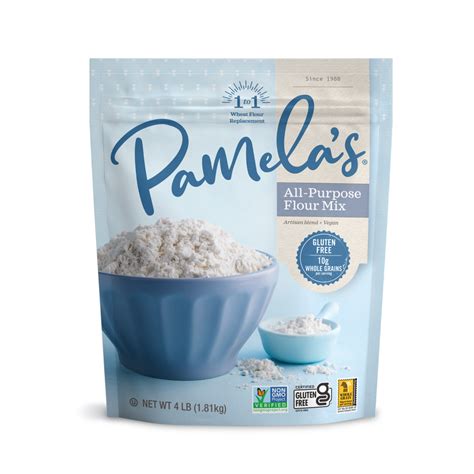 Pamela S All Purpose Gluten Free Flour Mix 4lb All Purpose Flour