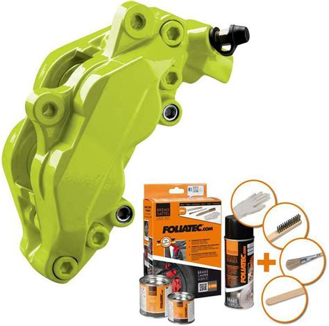 F2 Foliatec Bremssattellack Motorlack Toxic Green Grün für 4