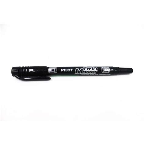 Pilot Twin Head Marker Black X Pcs Sagacity Art Crafts