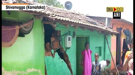 Karnataka Flood Aftermath Several Houses Destroyed In Shivamogga