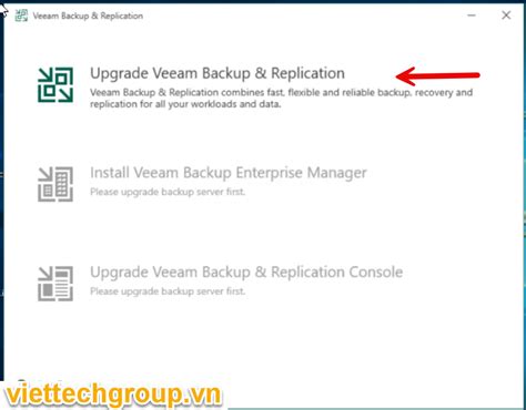 CÁch Upgrade Veeam Backup And Replication V120 LÊn Veeam V121 It