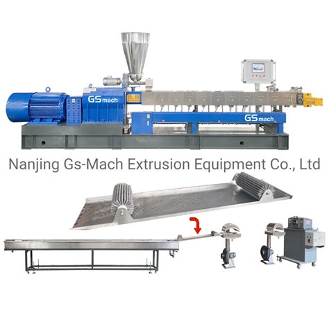 Plastic Compound Extruder Twin Screw Extruder Eva Shoe Granules Making