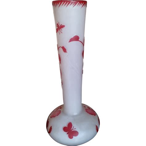 Vase Vintage Par La Cristallerie De Pantin