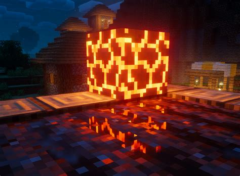 Magma block PBR Emissive Raytracing - Minecraft Fan Art (45198479) - Fanpop