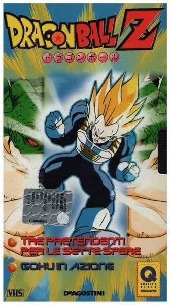 VHS AKIRA TORIYAMA Toei Animation Dragon Ball Z 23 Episodio 45 46