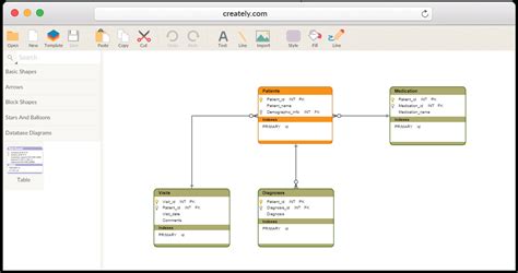 Free Database Er Diagram Tool | ERModelExample.com