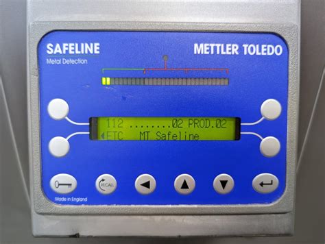 Safeline Mettler Toledo Metal Detector With Conveyor