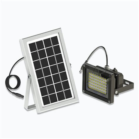 10W 54LED Solar Light Solar Powered Panel Floodlight Night Sensor ...