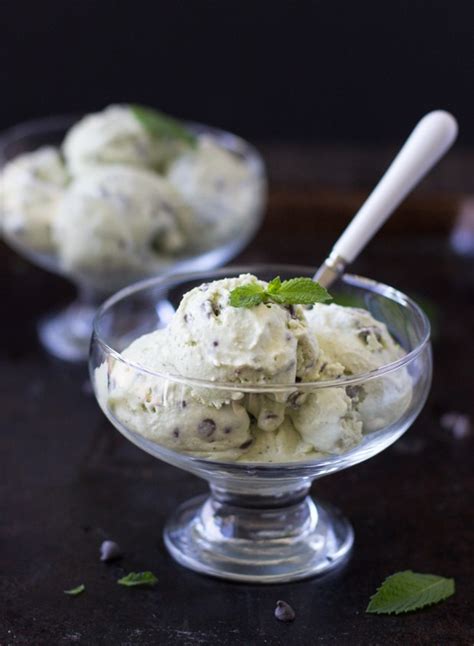 Vegan Mint Chocolate Chip Ice Cream Making Thyme For Health