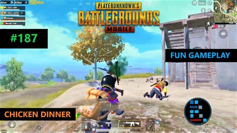 PUBG MOBILE AMAZING SQUAD RUSH GAMEPLAY CHICKEN DINNER YouTube