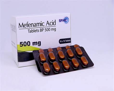 Mefanamic Acid Tablets Launched | SPMC | State Pharmaceuticals ...