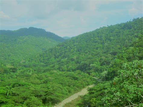 Sierra Maestra mountains: getting the sky through nature.